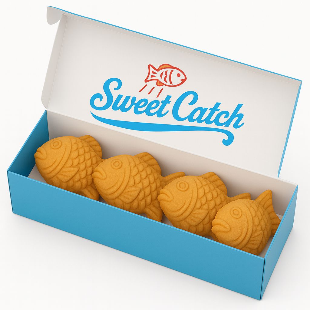 Sweet Catch fish-shaped waffles